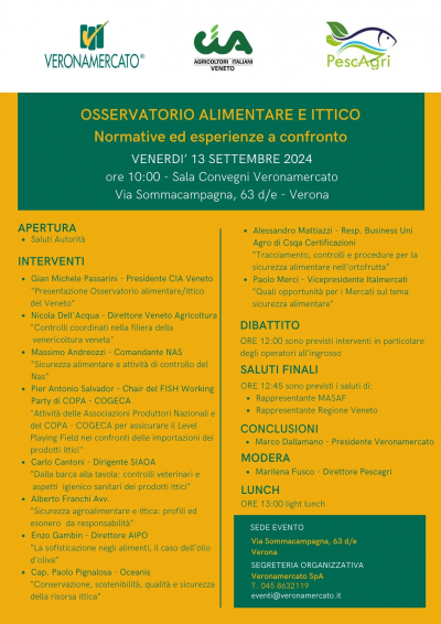 Convegno : Osservatorio Alimentare e Ittico