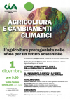 Agricoltura e cambiamenti climatici