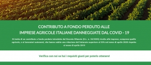 Via alle domande per contributi a fondo perduto ad aziende agricole